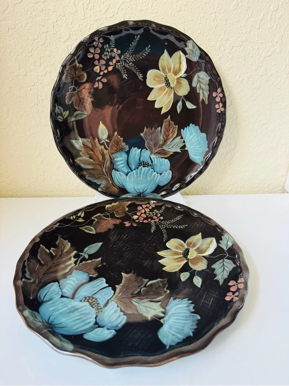 Tracy Porter Ceramic Plate from The Serenata Collection, Set of Two (#2)🦋